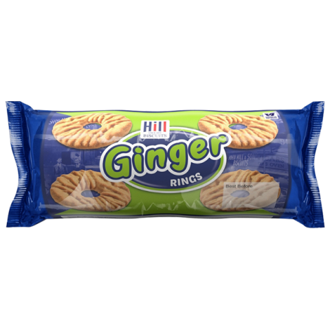 Hill Biscuits Ginger Rings 150g